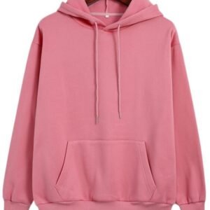 Kangaroo Pocket Thermal Lined Drawstring Hoodie