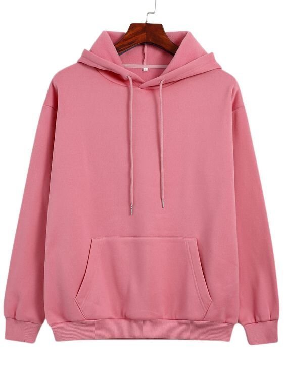 Kangaroo Pocket Thermal Lined Drawstring Hoodie
